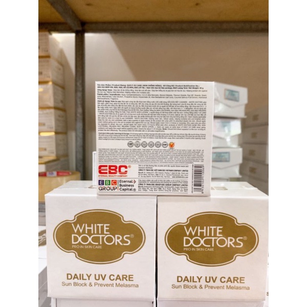 KEM WHITE DOCTOR DAILY UV CARE 40G