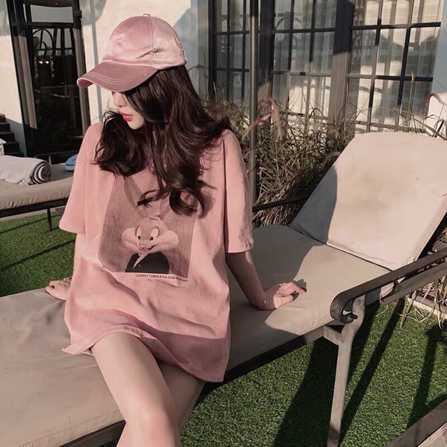 Áo Pull Thỏ Hồng