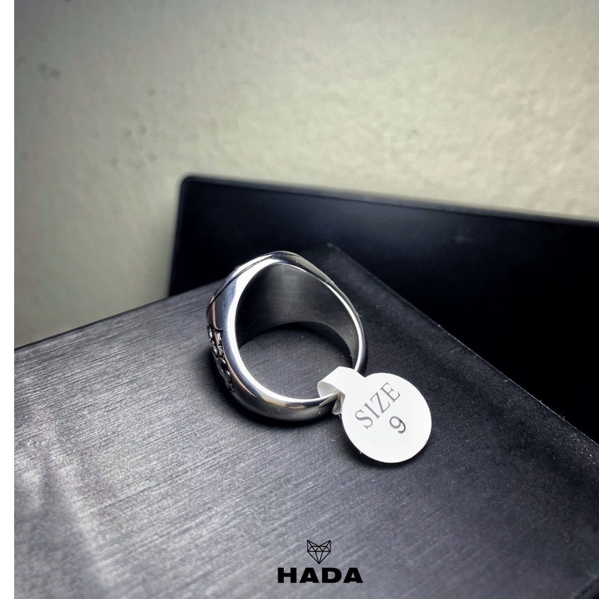 Nhẫn thời trang nam nữ kim loại Libery - Mẫu N043
