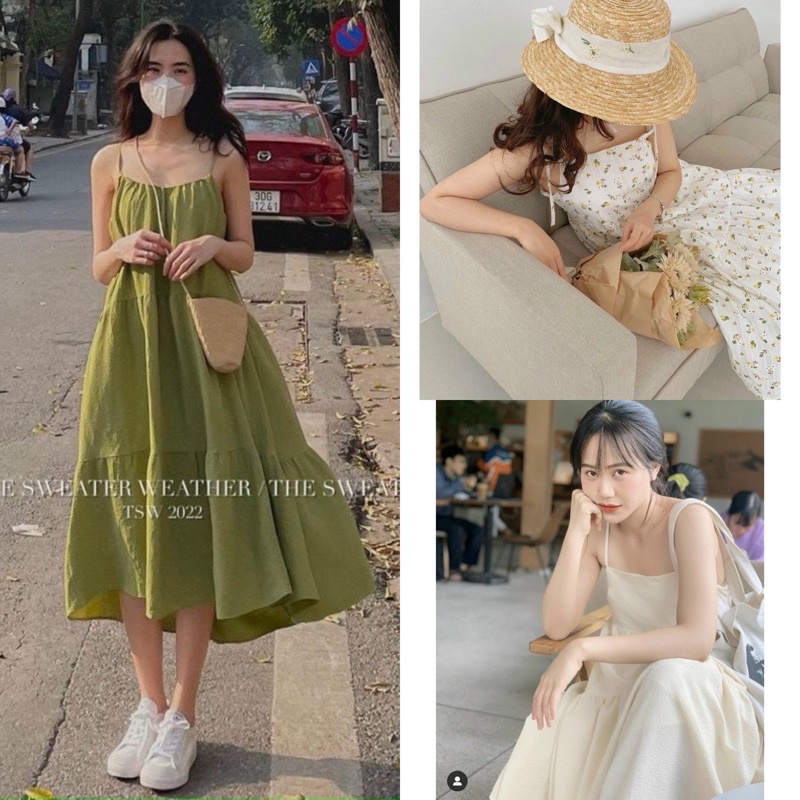 ĐẦM BABYDOLL HAI DÂY (KÈM VIDEO HÌNH THẬT)