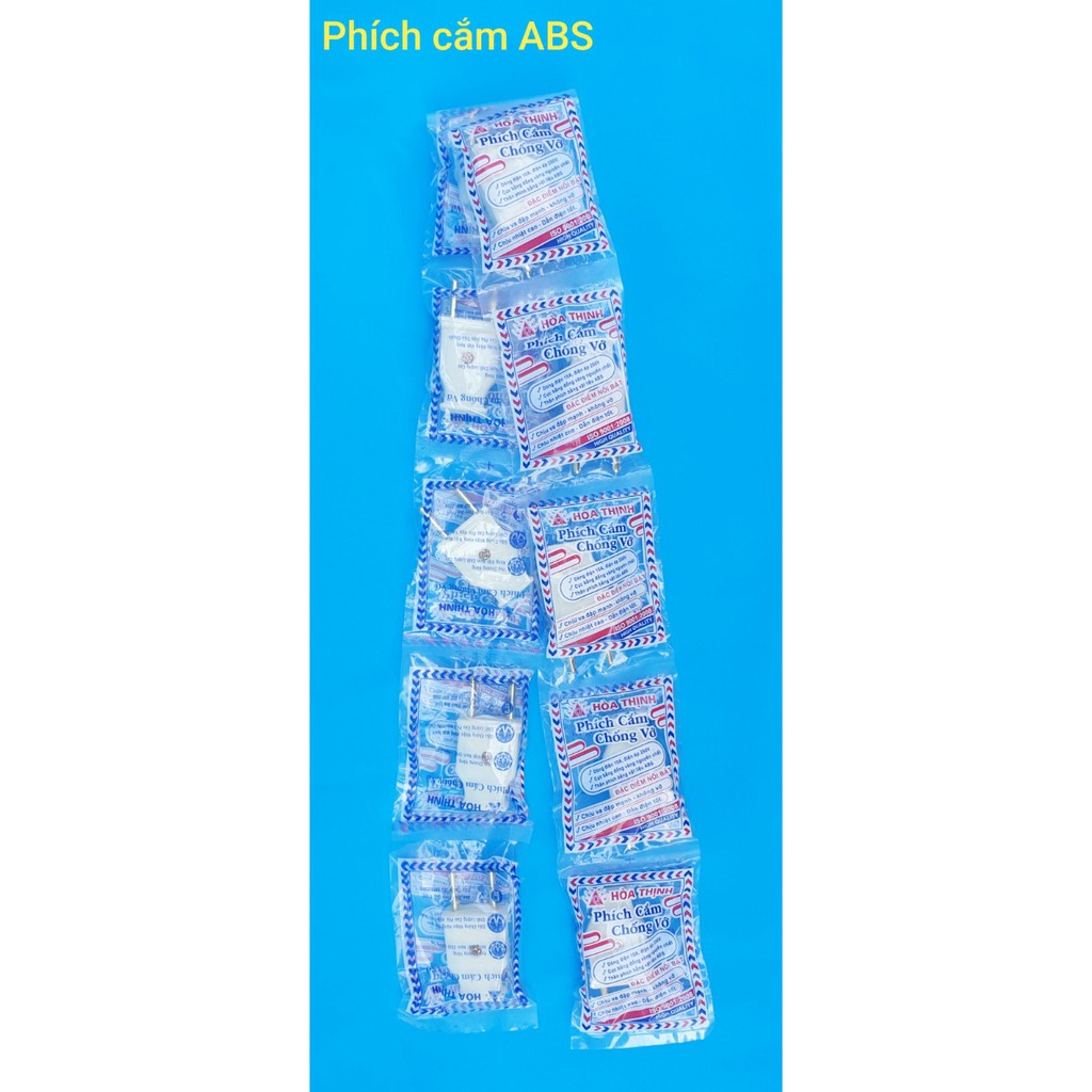 Phích cắm ABS - Phích Cắm Đực - Thương hiệu Lihhan COMBO 5Cái