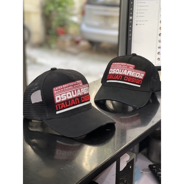 [ảnh thật]Mũ Lưỡi Trai DSQ lót lưới Bitch Where Hàng Cao Cấp🇮🇹FREE SHIP