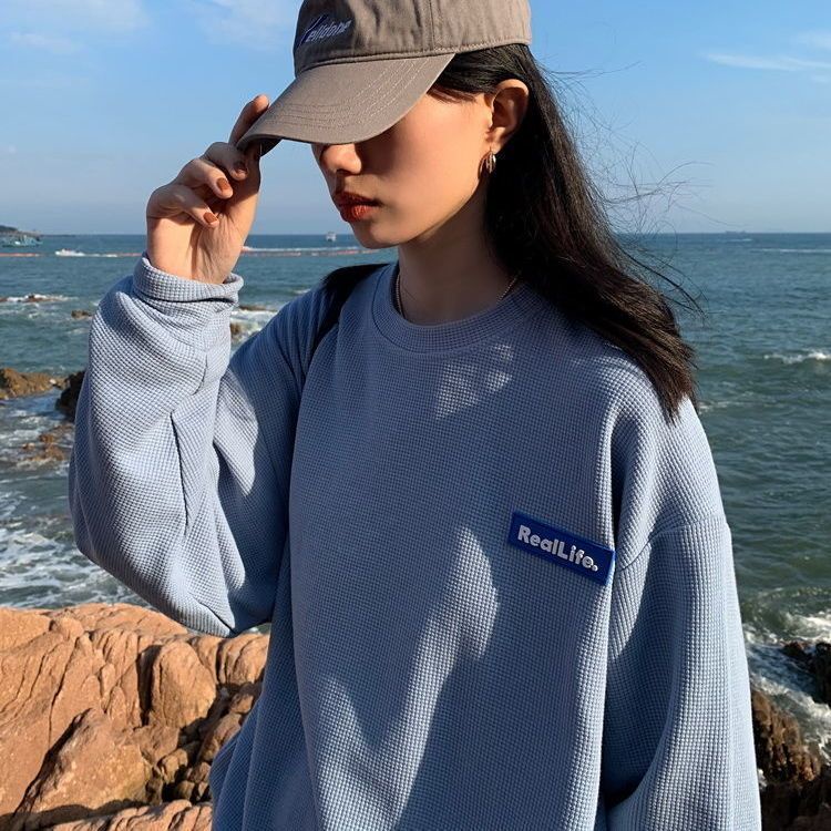 Áo Thun Nữ Dài Tay Cổ Tròn Thời Trang Hàn Mới