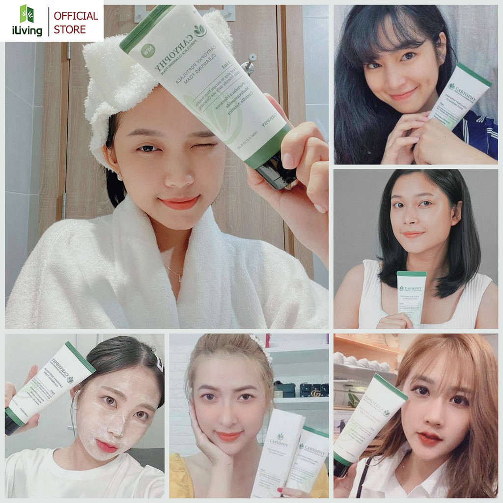 [Mã INCU50 giảm 50K đơn 250K] Sữa rửa mặt ngừa mụn Caryophy Portulaca 30ml và 150ml ILIVING-CARSRM | BigBuy360 - bigbuy360.vn
