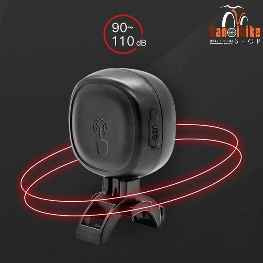Còi điện gắn ghi đông xe đạp Leadbike LD69