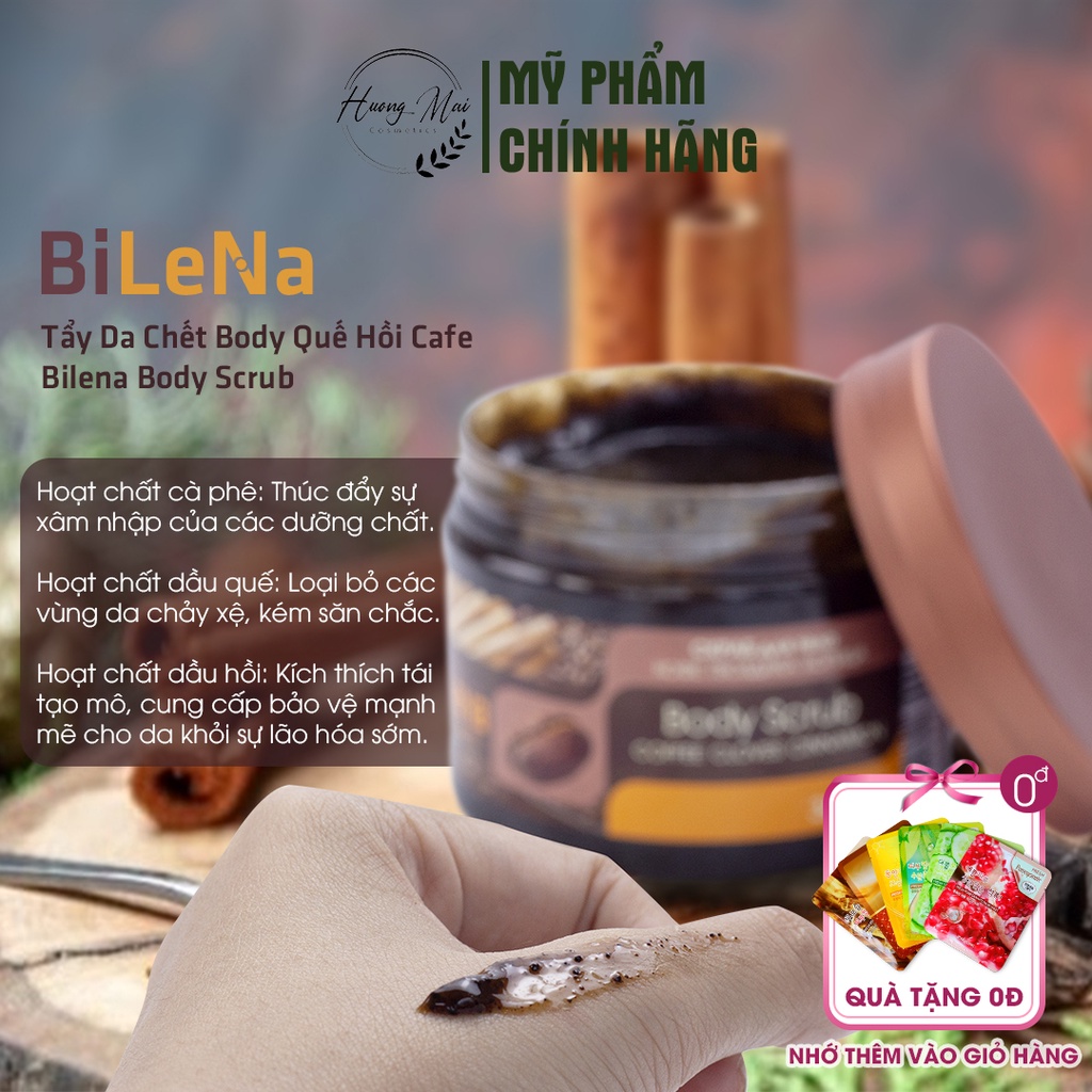 Tẩy da chết Body Quế hồi Nga