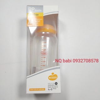 Bình sữa weser,bình uống sữa cho em bé