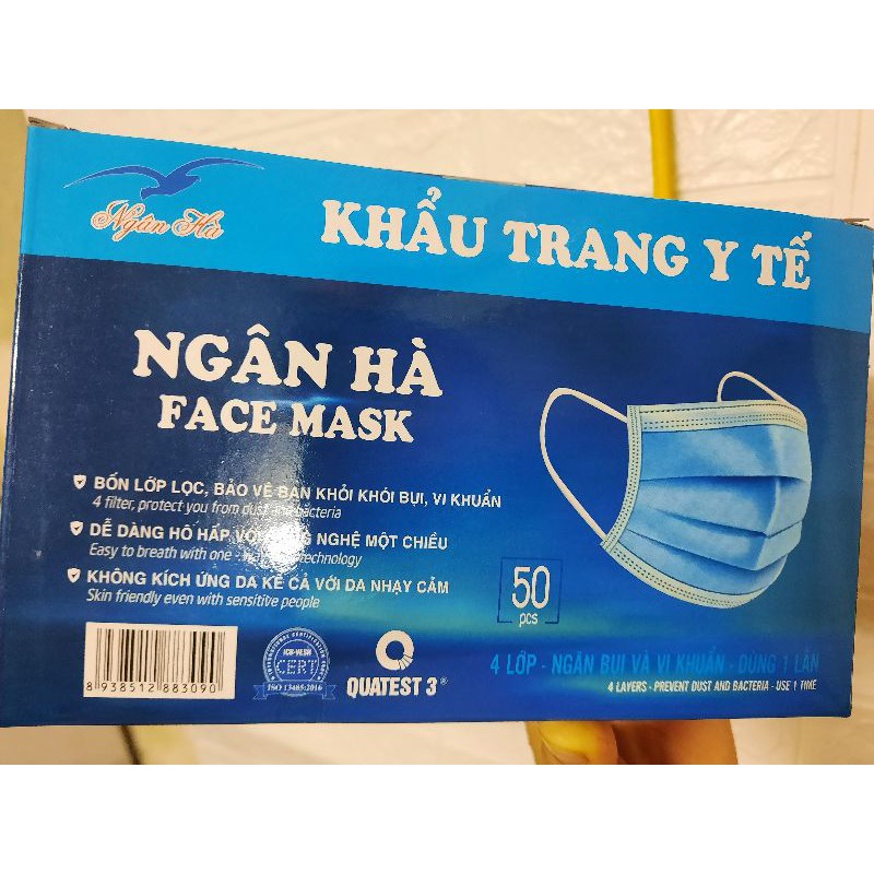 Khẩu trang y tế 4 lớp