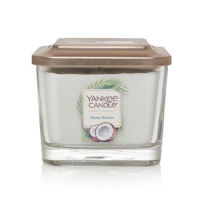 Nến thơm ly vuông Elevation Shore Breeze Yankee Candle YAN3281 (Size M 347g)