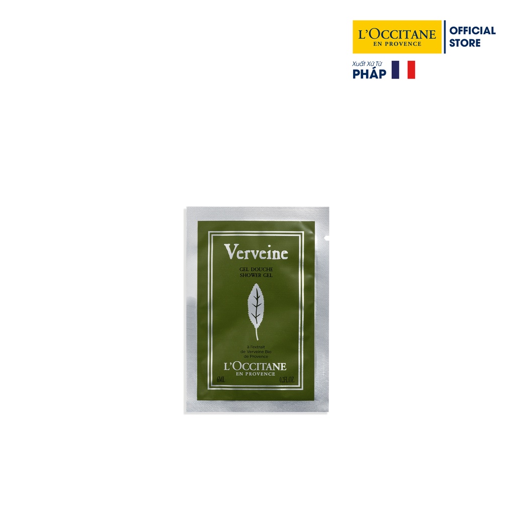 Gel tắm Cỏ Roi Ngựa Verbena Shower Gel 6ml L'Occitane | BigBuy360 - bigbuy360.vn