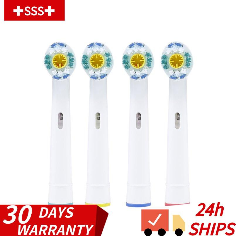 4 Đầu Bàn Chải Đánh Răng Điện Thay Thế Cho Oral B Braun Vitality Eb-18A