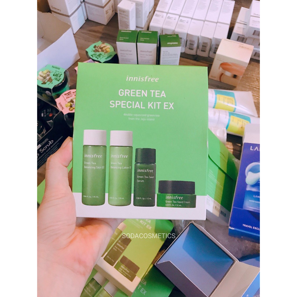 Bộ dưỡng da Innisfree Green Tea Balancing Special Kit