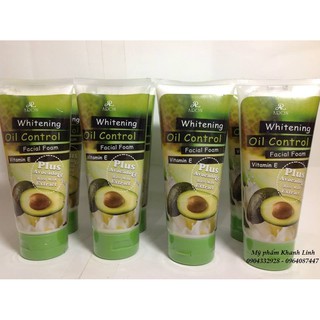 🍀sửa rửa mặt từ bơ 210ml - thái lan