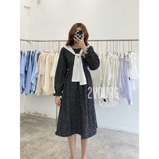 Đầm ker hoa [2YOUNG] D692 (ảnh thật)