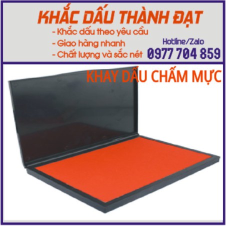 Khay dấu chấm mực 70x100mm