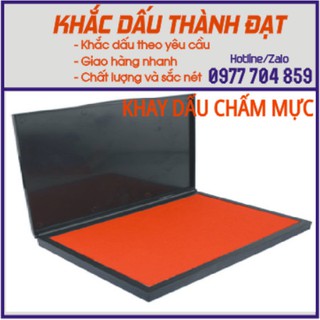 Khay dấu chấm mực 50x90mm
