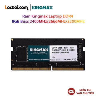 Bộ nhớ ram kingmax laptop ddr4 8gb buss 2400mhz/2666mhz/3200mhz - hàng chính hãng new 100%