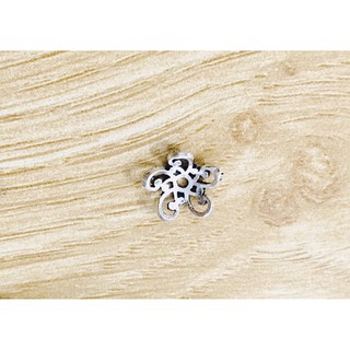 Charm S925 chụp hạt, bọc hạt 10mm hoa văn