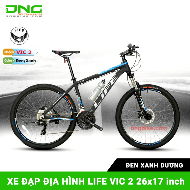 Xe đạp địa hình LIFE VIC 2 26x17 inch