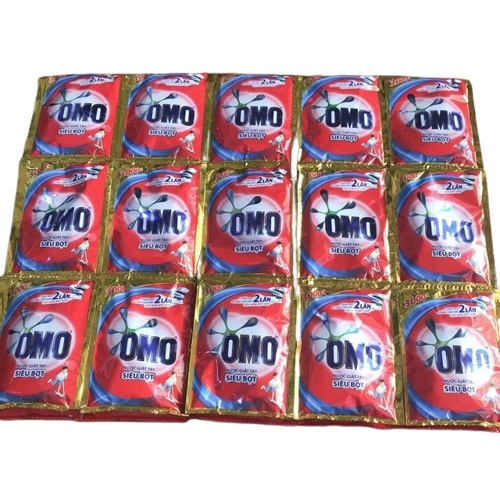 Dây 6 gói Nước giặt OMO GIẶT TAY ĐỎ gói 40g