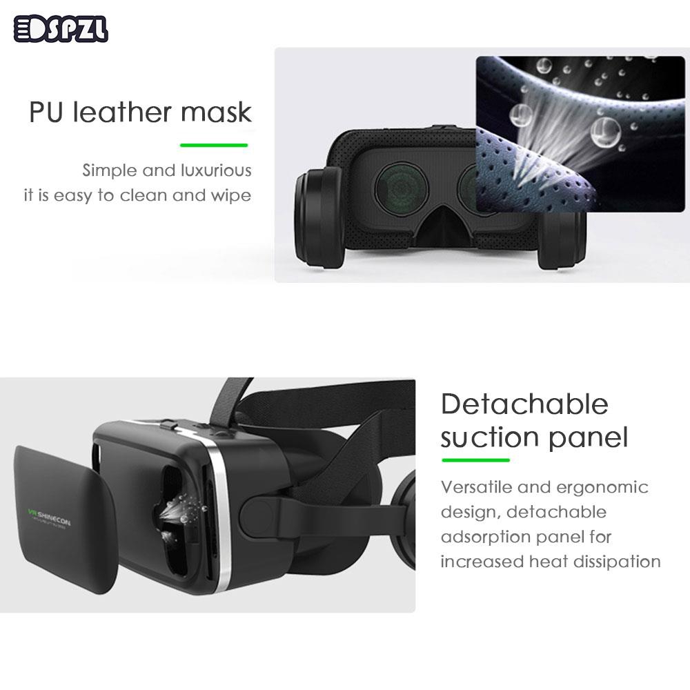 3D VR Glasses Virtual Reality Glasses Removable Panel VR Headset Glasses Mobile Phone 4.7-6.0inch Smartphone Portable