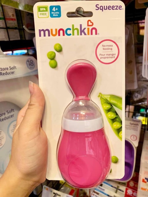 Bình thìa ăn dặm Munchkin