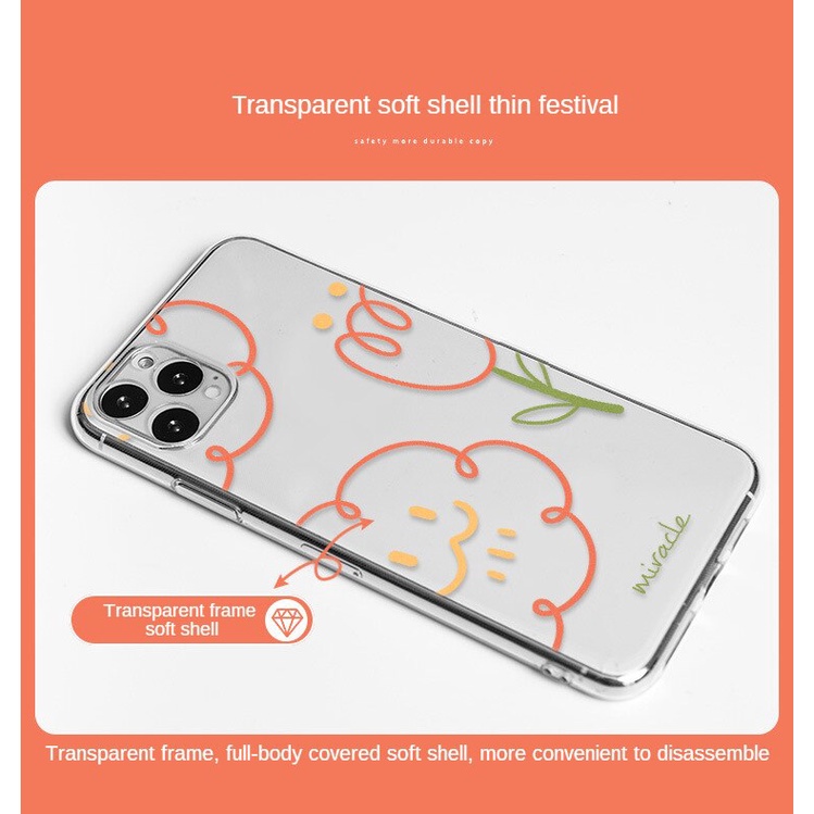 Ốp lưng iphone ốp Điện Thoại TPU Trong Suốt Cho IPhone xsmax 11 Pro 12 Pro Max Xs Max XR 6s 8 7Plus