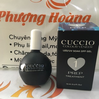 Sơn nền dưỡng móng Cuccio size lớn loại 75ml với các chai số 1