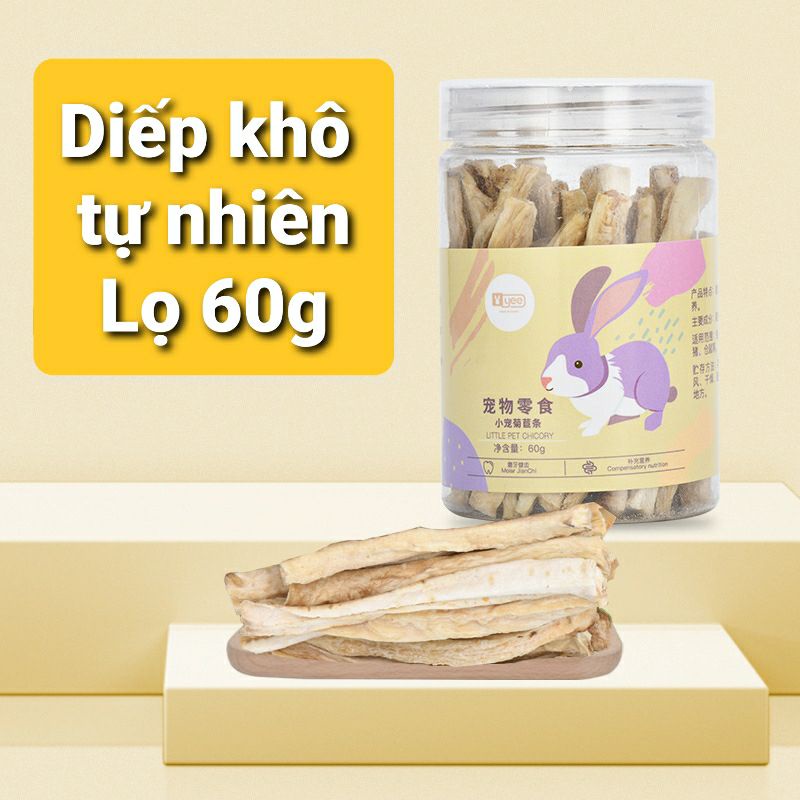 Diếp khô tự nhiên cho thỏ,bọ,hamster và thú cưng nhỏ