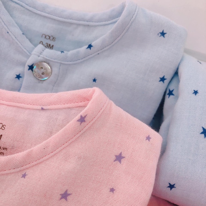 Bộ dài tay cài thẳng dài xô cho bé trai/bé gái