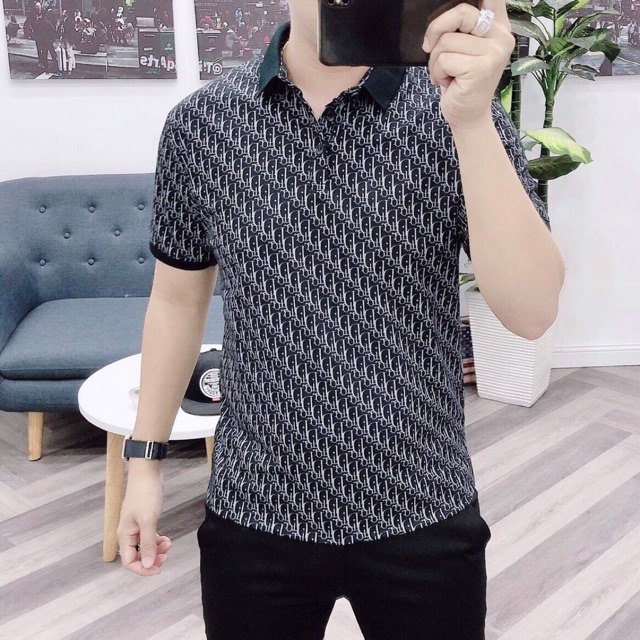 Áo thun nam Quảng Châu cao cấp D có size lớn người trên 80kg