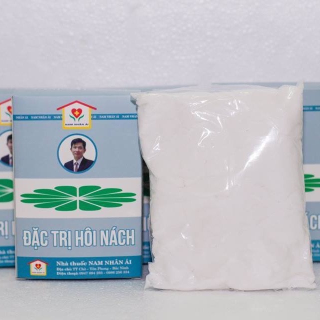 Hôi nách, hôi chân, khử mùi hiệu quả gia truyền Ông Lam