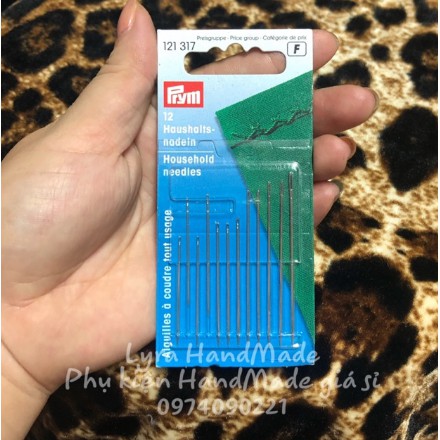 Kim khâu tay - kim may tay nhập khẩu từ Đức (1 set 12 cây như hình)
