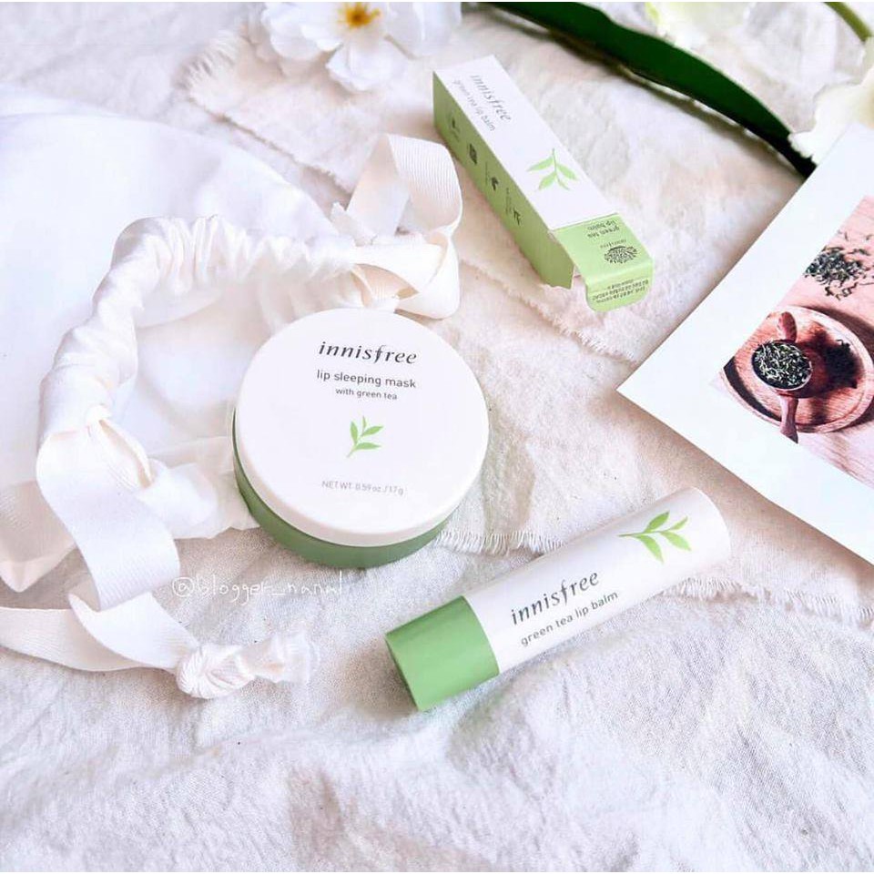 Mặt Nạ Ngủ Môi Innisfree Lip Sleeping Mask With Green Tea 17g | BigBuy360 - bigbuy360.vn