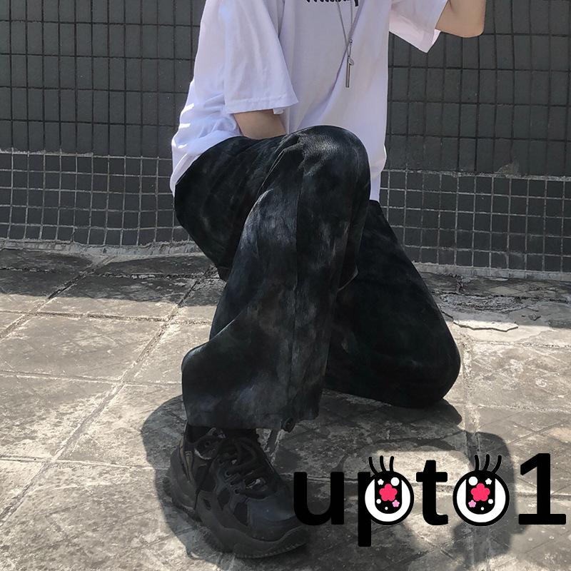 Quần dài màu loang thời trang phối dây xích có túi thích hợp đi mua sắm/ hàng ngày dành cho nữ | BigBuy360 - bigbuy360.vn