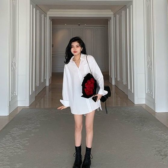 COZOK Quần ống rộng kiểu Hàn Quốc