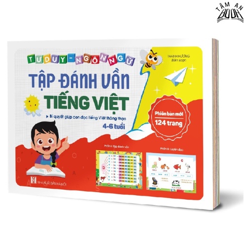Sách - Tập đánh vần TIếng Việt - Phát triển tư duy ngôn ngữ