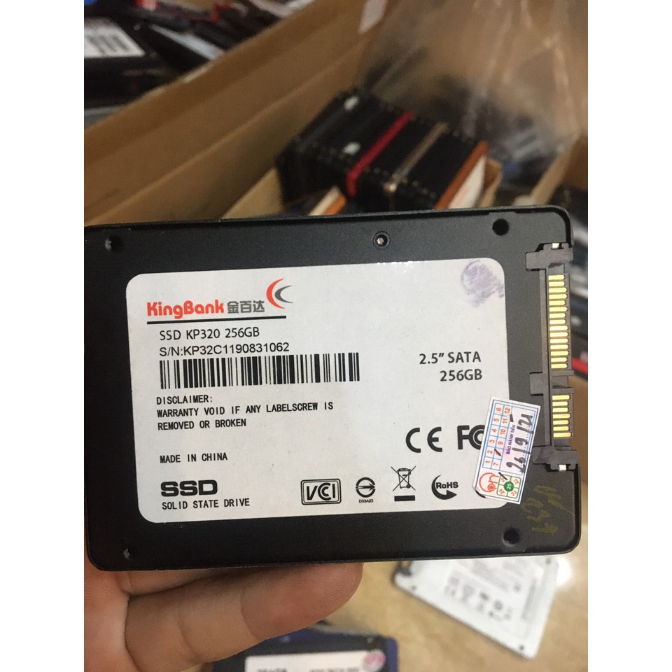 Ổ cứng SSD cũ &amp; mới đã test sức khỏe tốt dung lượng từ 60G đến 256G