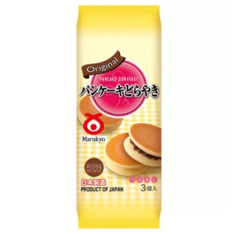 Bánh rán nhân đậu đỏ vị truyền thống Marukyo Dorayaki 155g