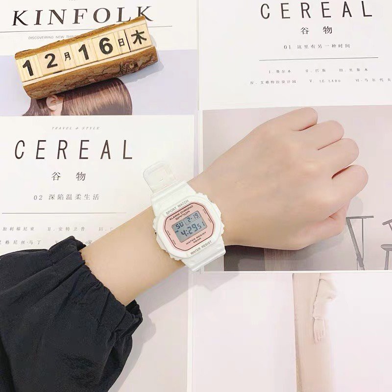 [CLIP TỰ QUAY] Đồng Hồ THỂ THAO Điện tử Unisex Nam nữ cá tính | BigBuy360 - bigbuy360.vn