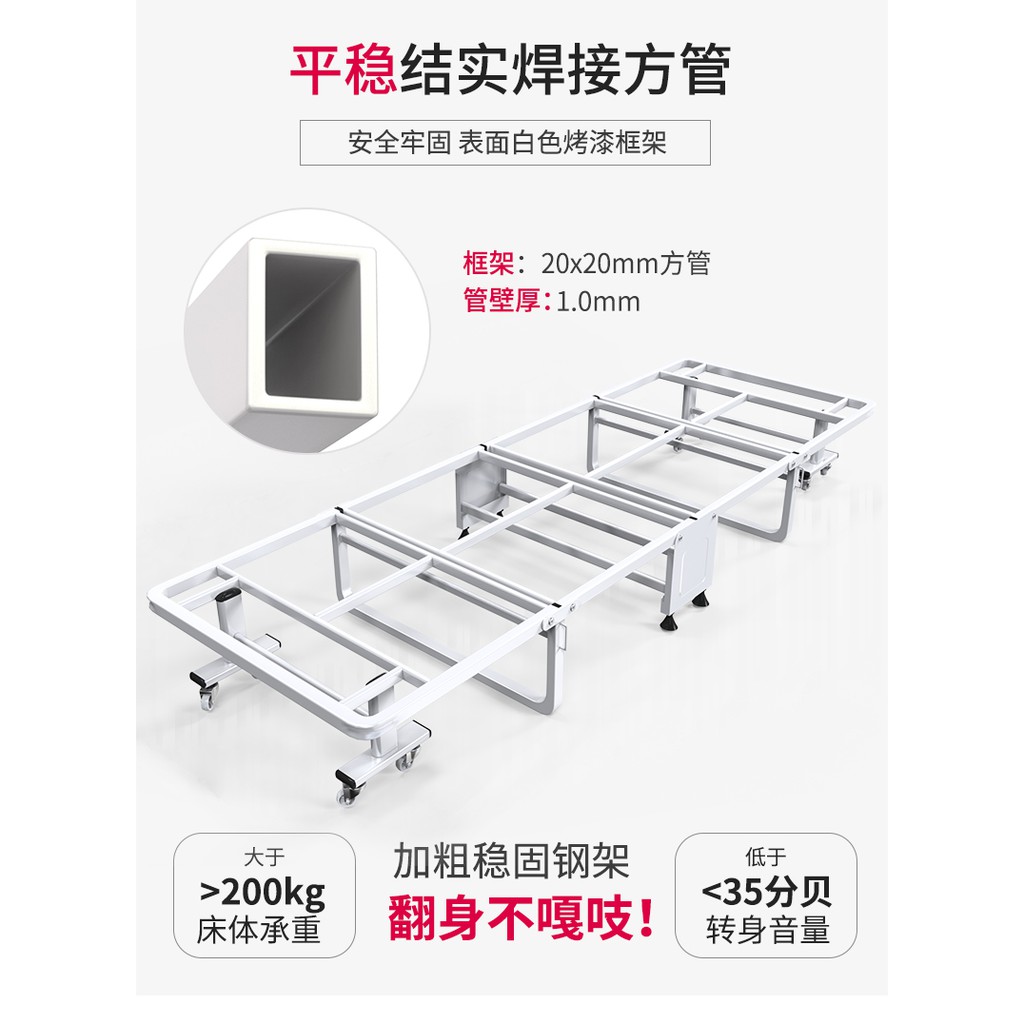 DT2002.Giường gấp kích thước 190x70x30cm thiết kế đẹp mắt hàng QCXK | BigBuy360 - bigbuy360.vn