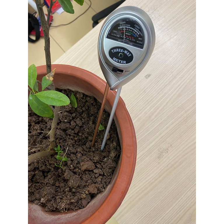 Máy đo độ PH của đất, độ ẩm đất và cường độ ánh sáng chính xác và hiệu quả (MD03)