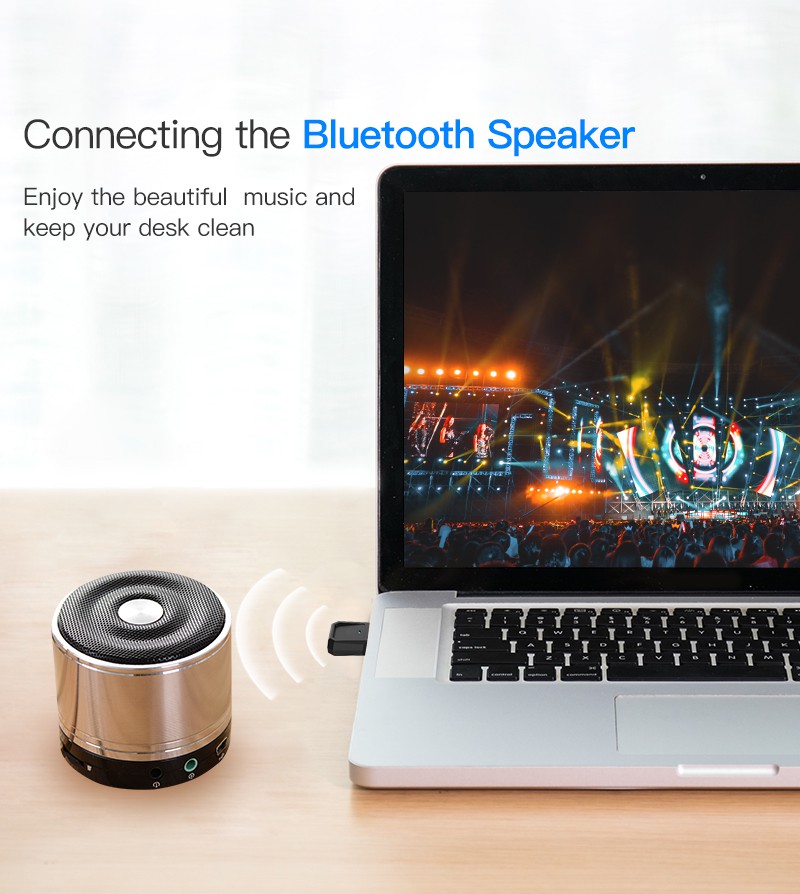 Usb Bluetooth 5.0 Truyền Tín Hiệu Máy Tính Bàn, Bàn Phím Máy Tính