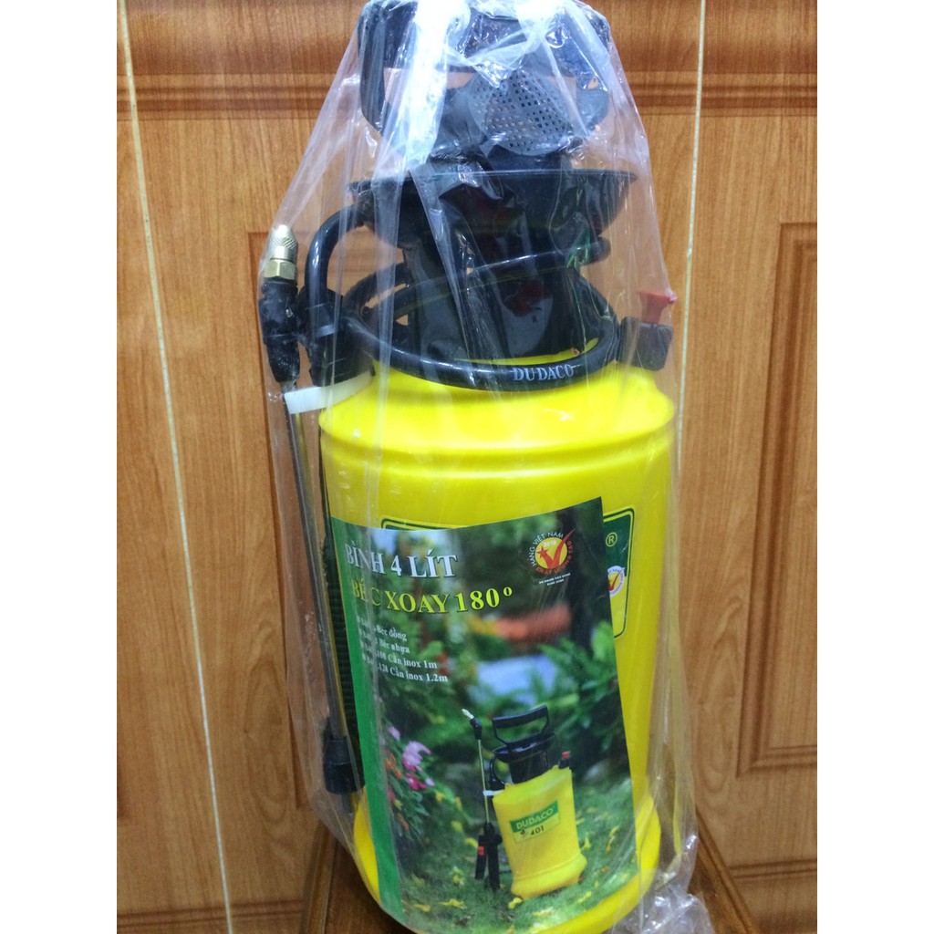 Bình tưới cây 4L, 6L Đức Đạt, phun khử khuẩn, phun phân thuốc cho phong lan và cây cảnh