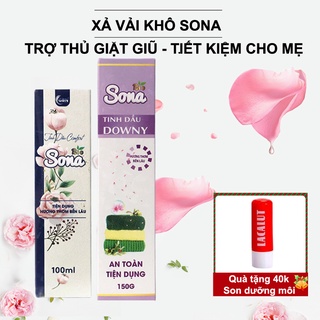 Xả Vải Khô SONA Xịt Thơm Quần Áo Làm Mềm Vải Khử Mùi Mồ Hôi, Lưu Hương Cả Ngày Dài