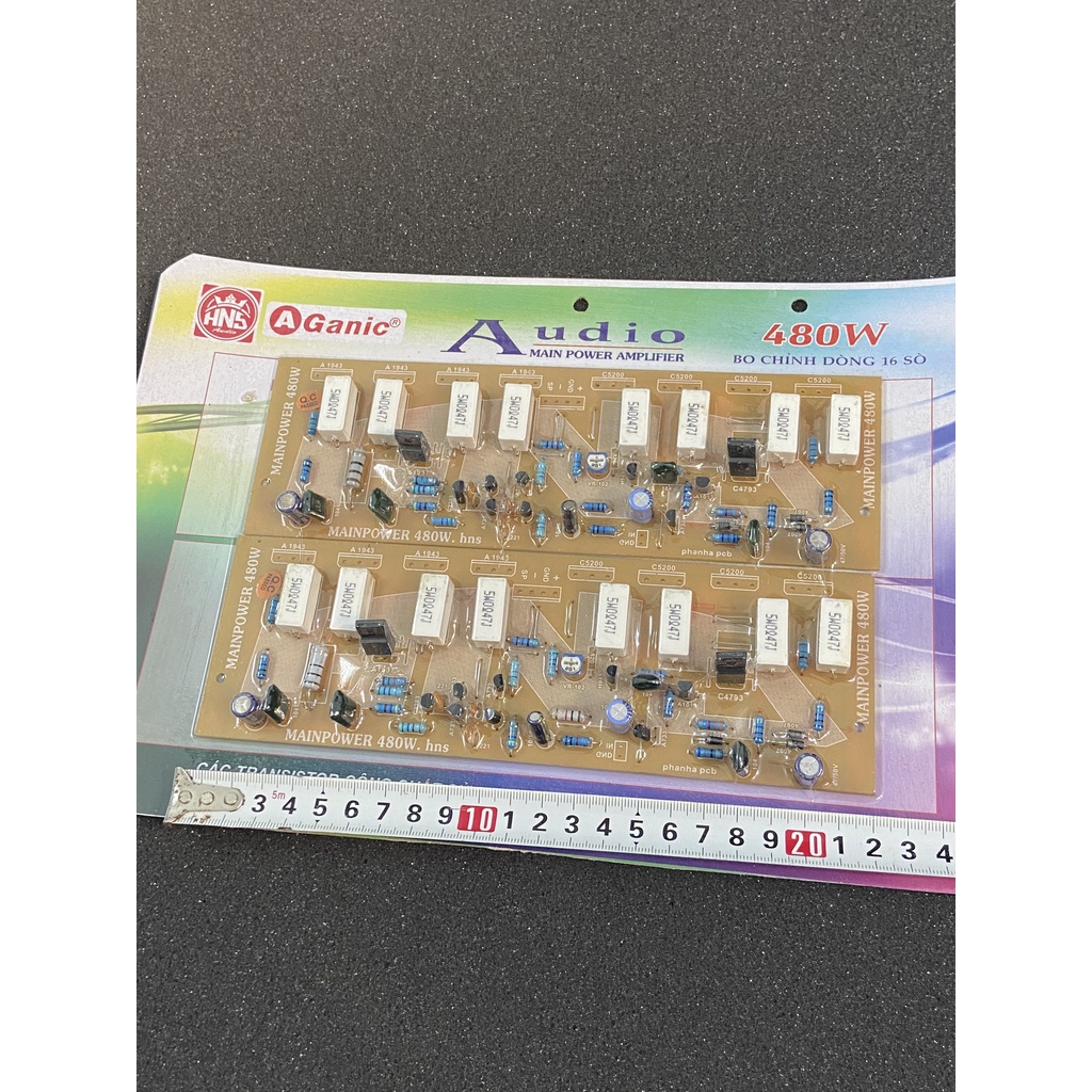 Mạch công suất amply 16 sò giá rẻ