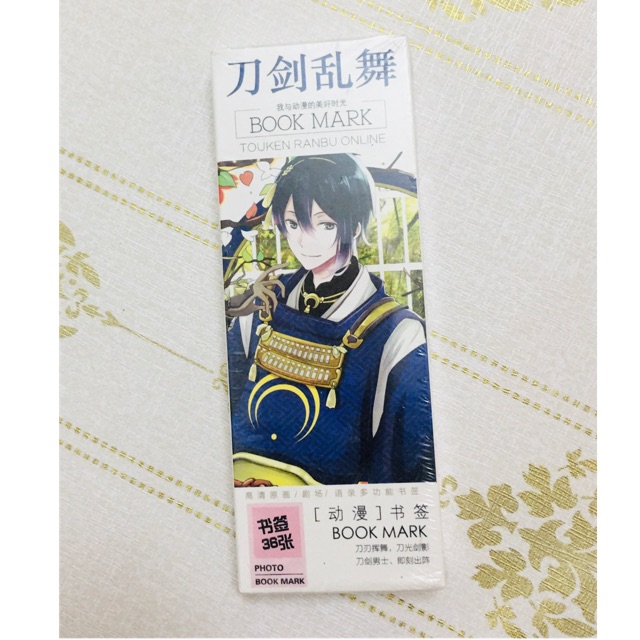 Bộ 36 ảnh bookmark toukenranbu, đánh dấu trang toukenranbu