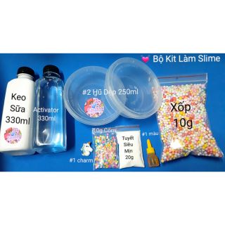 Bộ Kit Làm Slime Cơ Bản NGUYÊN LIỆU LÀM SIMLE
