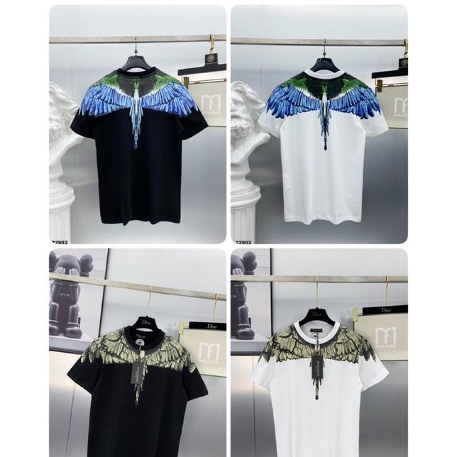 Áo Phông Nam In Hình Đôi Cánh Siêu Đẹp - Áo Thun Nam In Hình Cánh Cực Xịn