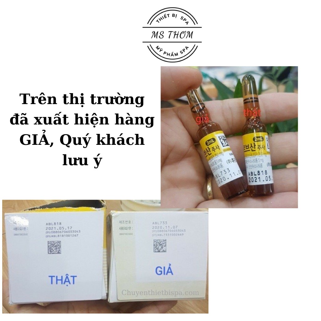 Vitamin C Huons chuẩn Hàn Quốc làm trắng da, mờ nám (hộp 50 ống)